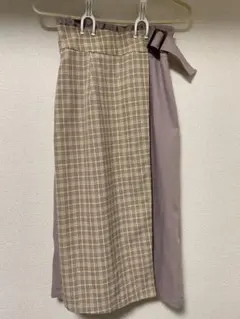 ロングスカート MAJESTIC LEGON マジェスティックレゴン チェック