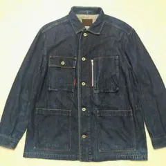 TAKEO KIKUCHI デニム ジャケット L - XL インディゴブルーのサムネイル