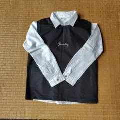 H&M 長袖シャツ 重ね着風 130