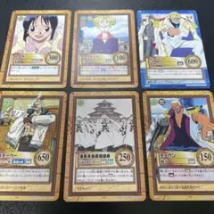 【ワンピース 旧裏】カードダス リカ ゾロ モーガン ヘルメッポ 5枚 ワンピース 旧裏】カードダス リカ ゾロ モーガン ヘルメッポ 5枚