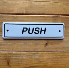 PUSH サインプレート　ダルトン