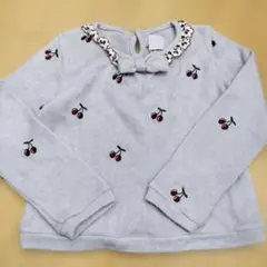 アクシーズファムキッズ　チェリー　ニット　１３０センチ