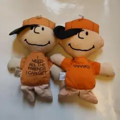 【チャーリー・ブラウン】ピーナッツ ぬいぐるみ 【SNOOPY】2体まとめて
