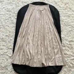 fifth フィフス　白　クリームベージュ　プリーツロングスカート　Mサイズ