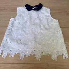 PAGEBOY刺繍花柄トップスのサムネイル