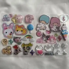 正規品　うるちゅるポップシール　ベビー　マイメロディ　なっとうちゃん　フワらび