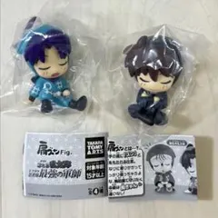 肩ズンFig.　忍たま乱太郎　土井先生　きり丸　2点セット　ガチャ