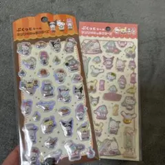 サンリオ ぷくっとシール 2シートセット ダイソー