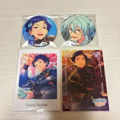 あんスタ ぱしゃっつ コレクション缶バッジ 伏見弓弦 日々樹渉