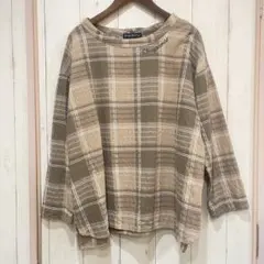 ドラッグストアーズ ゆったり チュニック フリー チェック