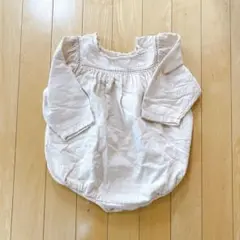 monbebe ロンパース Lサイズ 80 90 キナリ　レース