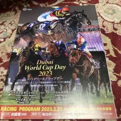 ★ドバイワールドカップ2007★現地レーシングプログラム　RACE CARD ☆ドバイワールドカップ2007☆現地レーシングプログラム RACE