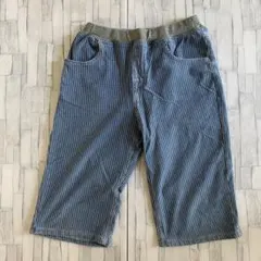 無印良品　 デニムパンツ デニムハーフパンツ 　イージーハーフパンツ　140