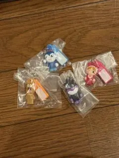 それいけ！アンパンマン ミニフィギュア キーホルダー 4種セット