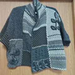 ISSEY MIYAKE イッセイミヤケ ニットカーディガンのサムネイル