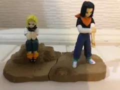 レア　人造人間17号18号フィギュア　2体セット