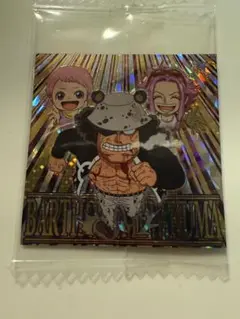 ONE PIECE ワンピース　大海賊シールウエハース　log.12 くま