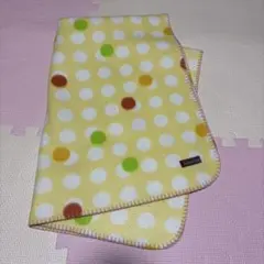 lumière et chaud 水玉模様ブランケット 膝掛け