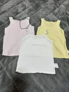 ユニクロ　UNIQLO 肌着　タンクトップ　キャミソール　3枚セット