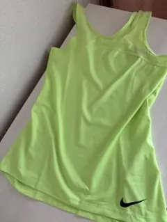 Nike Pro Hypercool 蛍光グリーン タンクトップ S