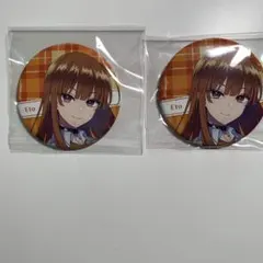 カラフルピーチ えとさん ぱらぴち缶バッチ×2