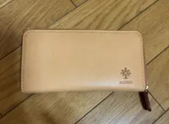アルベロ コンパクト長財布 L字ファスナー ナチュレ おまけキーケース付き