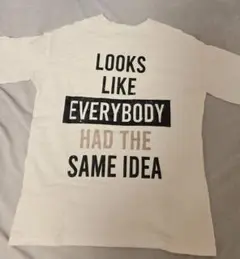 新品タグ無し　ANAP ホワイト Tシャツ メッセージプリント