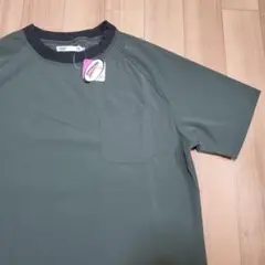 SEVENDAYS＝SUNDAY 無地 ナイロンストレッチ ポケットTシャツ