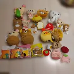 San-X リラックマ キイロイトリ スクイーズ ロールケーキ うそっこパン