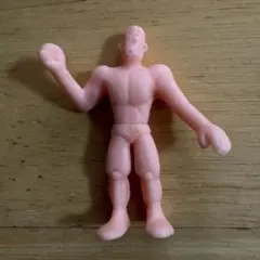 金屬橡膠人偶 托爾曼 (小) 當年物品 膚色