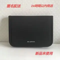 shu uemura メイクポーチ 仕切り付き ブラシ収納 コスメポーチ