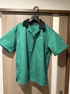 XLARGE 半袖シャツ グリーン ポケット付き