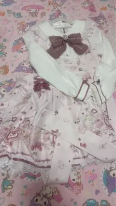 LIZLISA アフタヌーンティー柄セットアップ