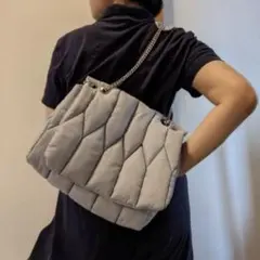 キルティングトートバッグ ショルダーバッグ