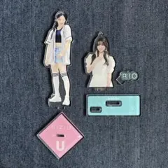 NiziU リオ アクリルスタンド アクスタ まとめ売り NiziU リオ りお アクスタ アクリルスタンド まとめ売り - メルカリ