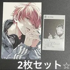 ギヴン　公開記念フェア　SNS風クリアカード　特典 イラストカード