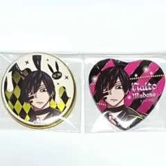 未使用 桃源暗鬼 缶バッジ 2点セット バニー マンガ展 メディコス 無陀