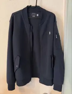 Polo Ralph Lauren ダブルニット ボンバー ジャケットネイビー