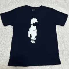 BEAMS T×広岡毅 コラボTシャツ ネイビー GAME IS LIFE Sのサムネイル
