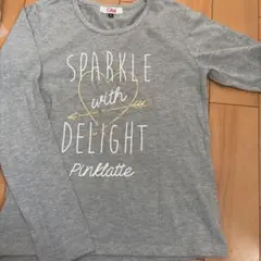 Pinklatte◯グレー◯長袖カットソー◯S