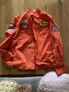 レーシングシャツ。色オレンジ。サイズLサイズ