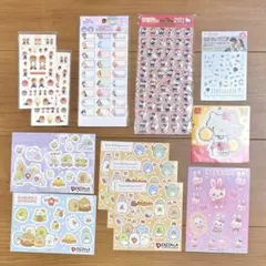 女の子向け かわいい系シールまとめて