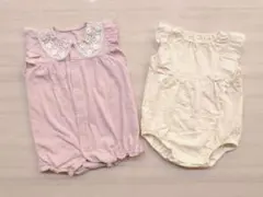 branshes ロンパース 2枚セット 80cm