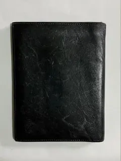 エルメス　HERMES 二つ折り財布 ブラック レザー　値下中のサムネイル