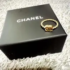 美品⋆꙳CHANEL ココマークのみ ツイストリングのサムネイル
