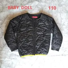 【早い者勝ち】BABYDOLL キルティングジャケット 110　星　ポケット付