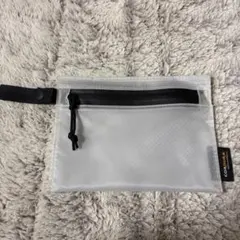 [ aso ] フラットポーチ マルチポーチ CORDURA クリア