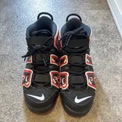 NIKE AIR MORE UPTEMPO スニーカー ブラック レッド