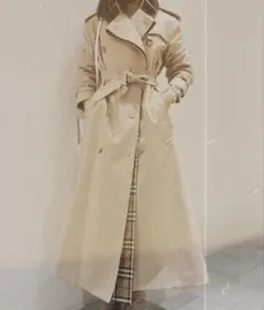 Burberry トレンチコート カーキ 玉虫色 FD082-30-79 - メルカリ