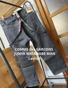 JUNYA WATANABE MAN Levi’s® Wネームサスペンダーデニム